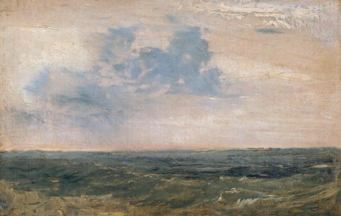 Study of Sea and Sky, Isle of Wight 1827 by Joseph Mallord William Turner 1775-1851